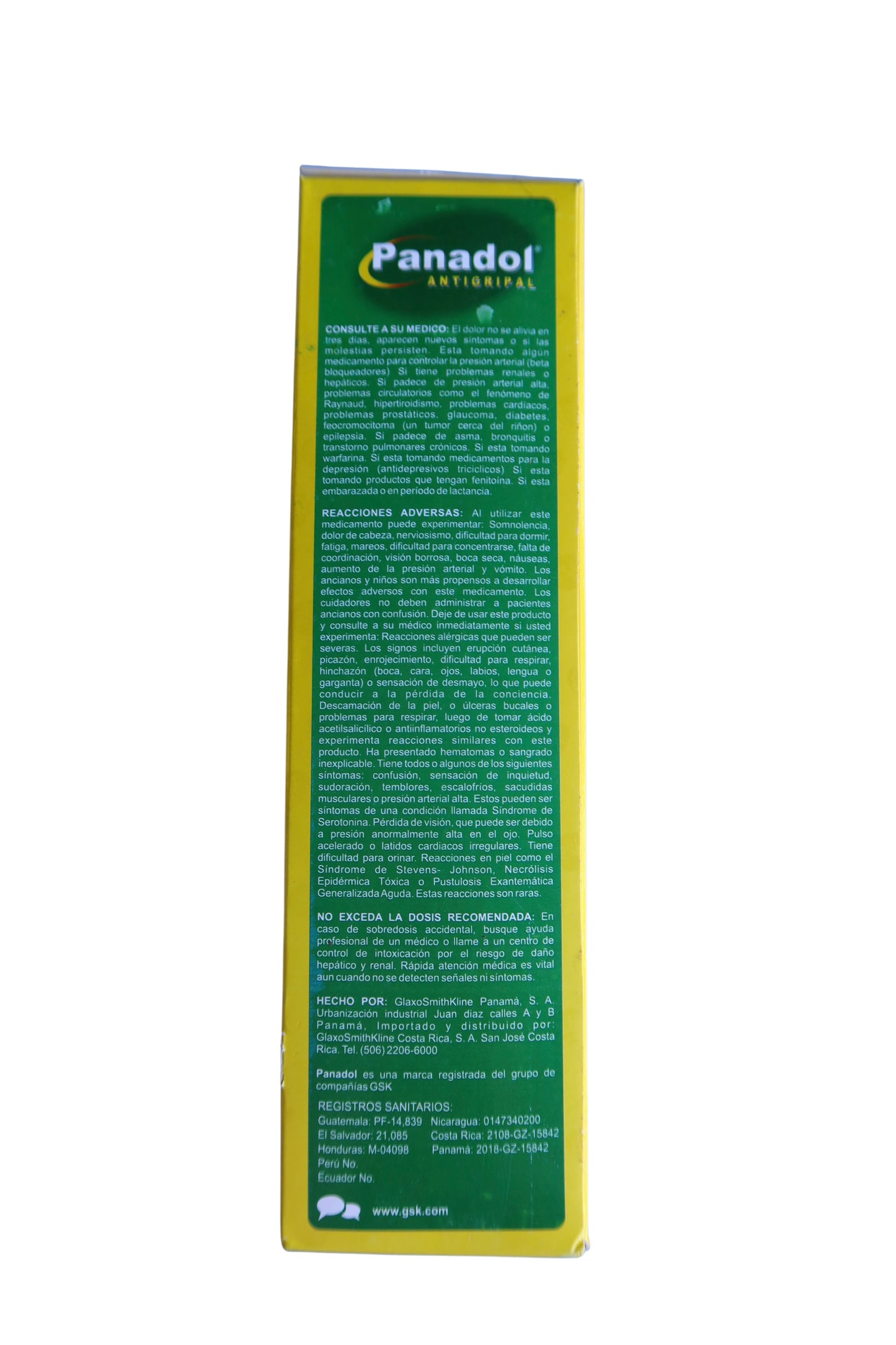 Panadol Antigripal - 100 Caps