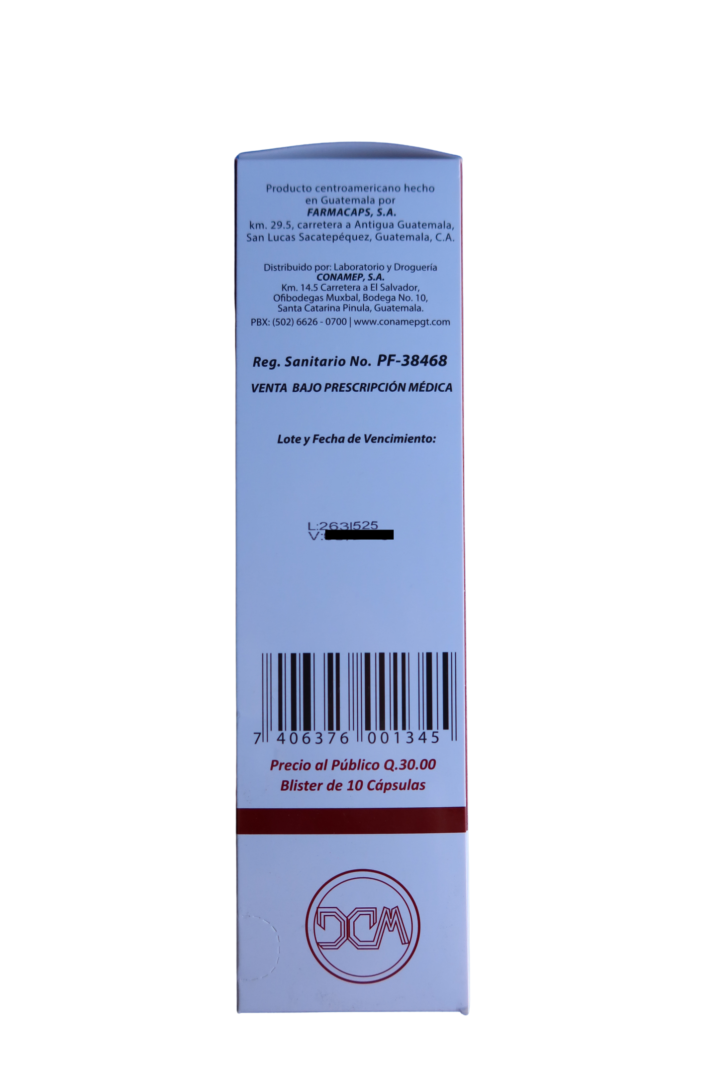Diclofenaco Sodico - 250 Caps