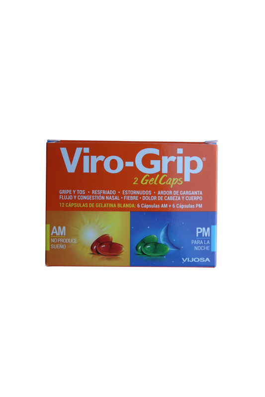 Viro Grip AM/PM - 12 Gelcaps