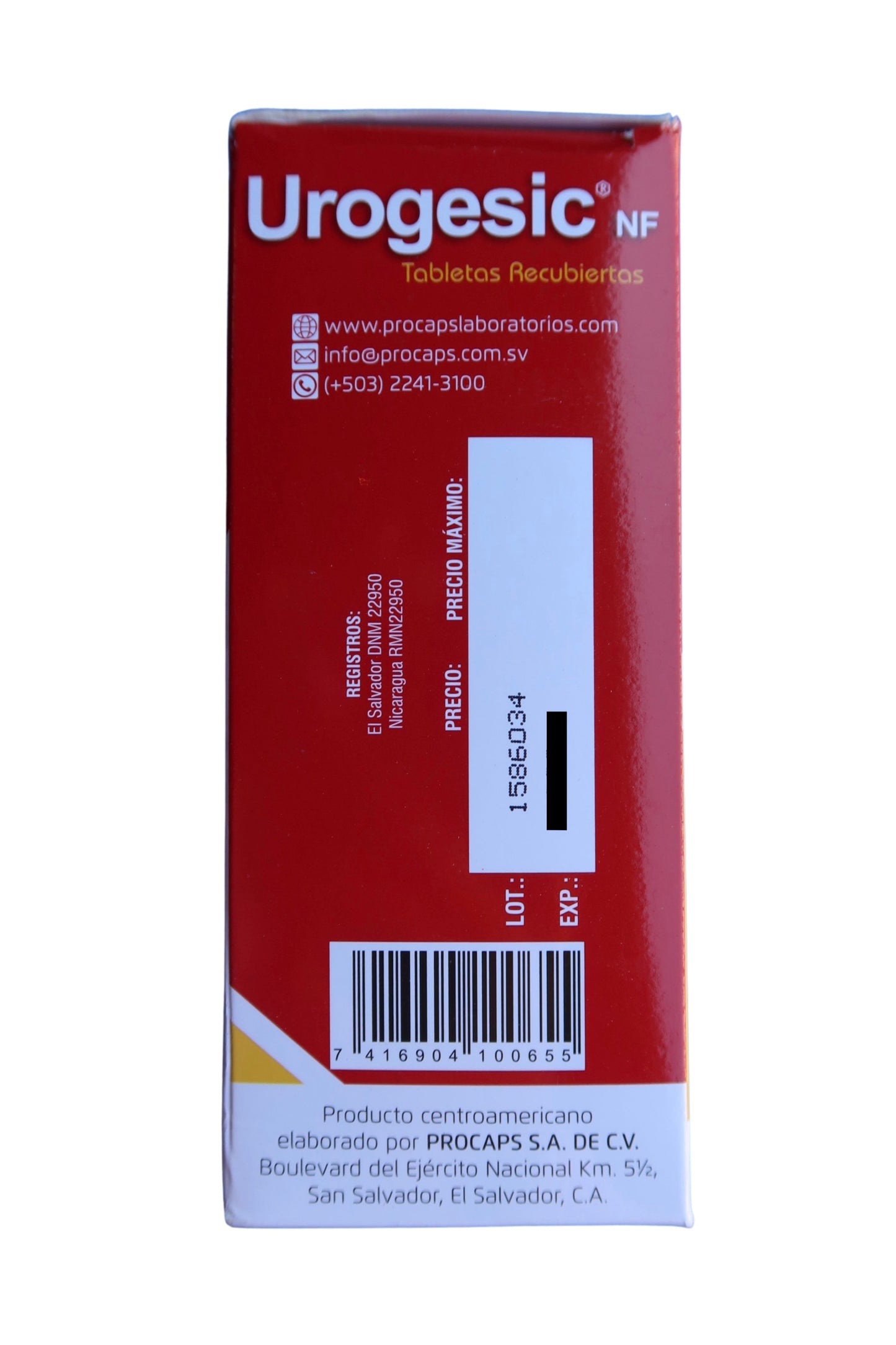 Urogesic NF - 100 Tabs