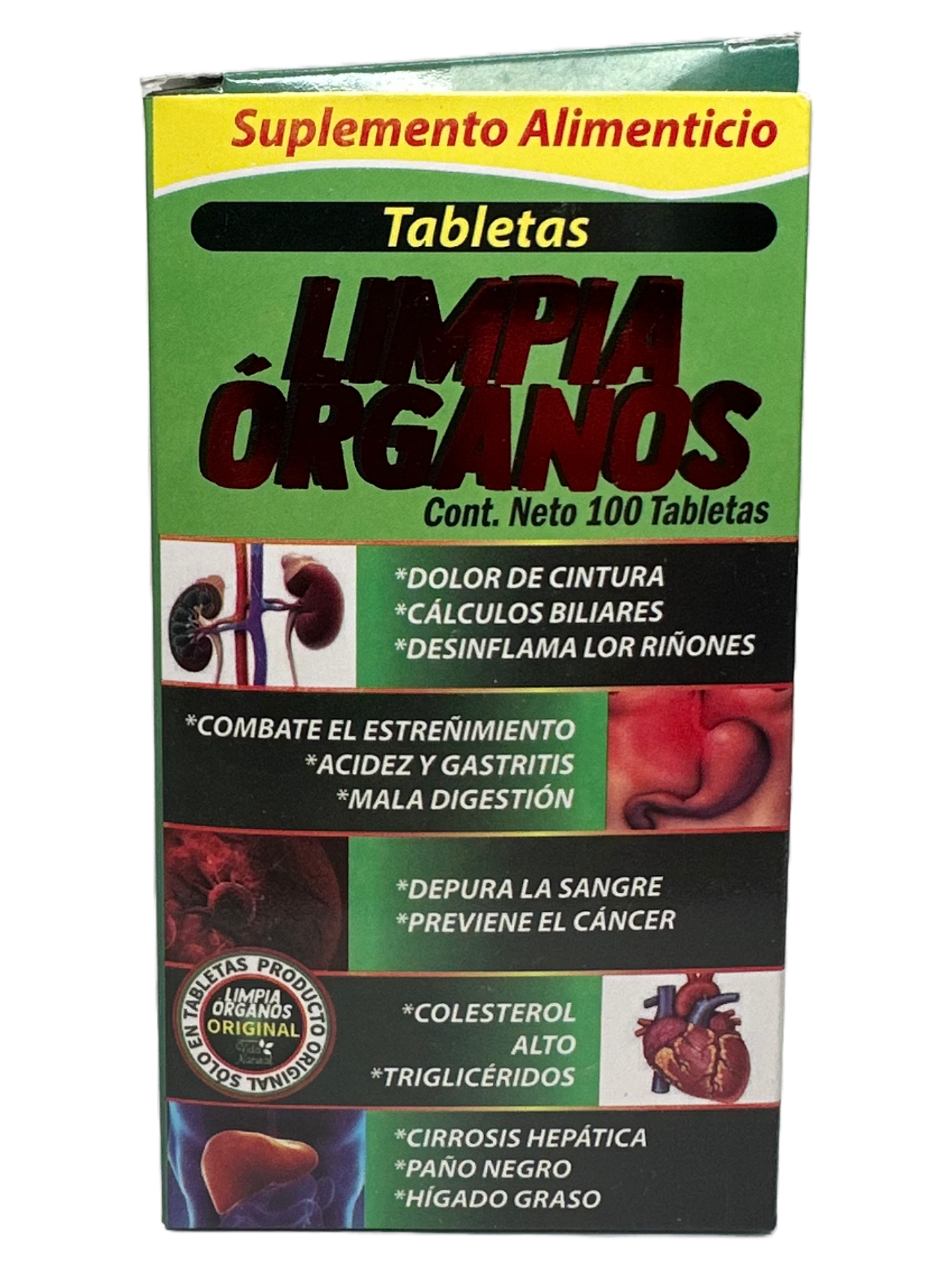 Limpia Organos - 100 Tabs