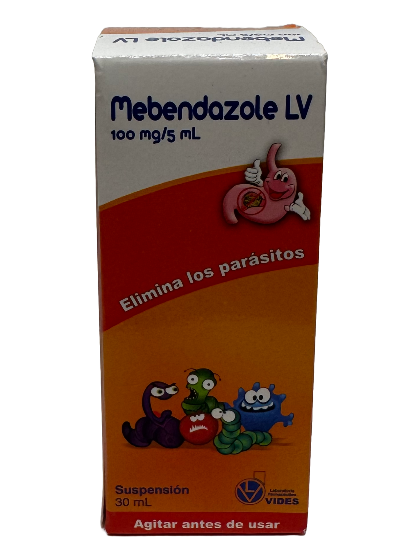 Mebendazole LV Jarabe/Syrup - 30mL