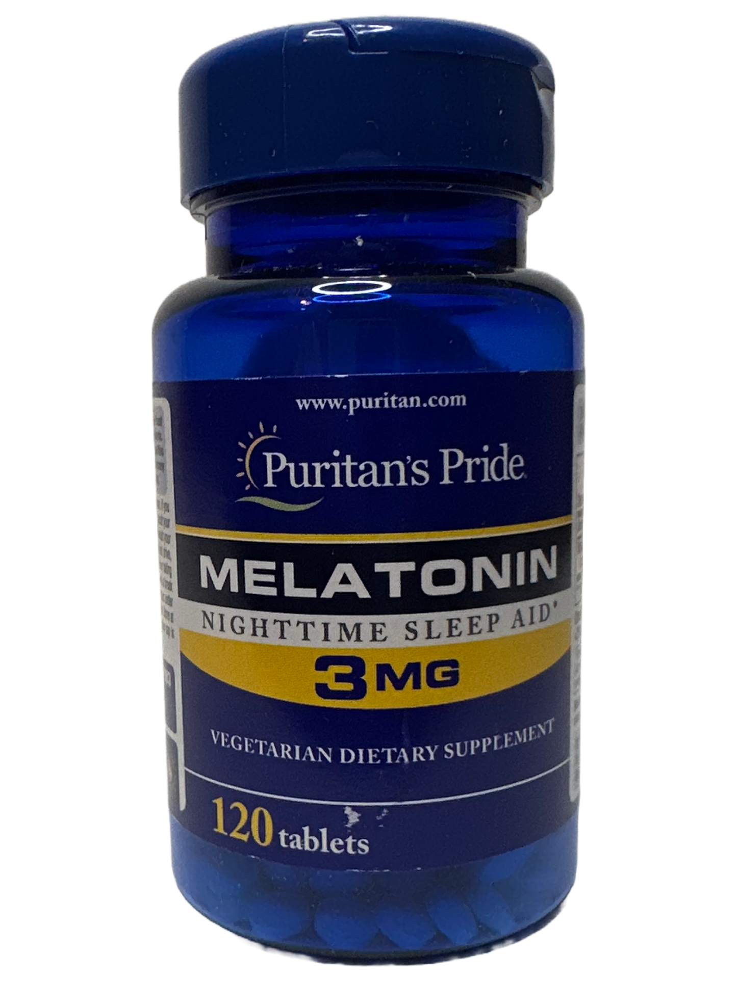 Melatonin 3mg Puritan's Pride - 120 Tabs