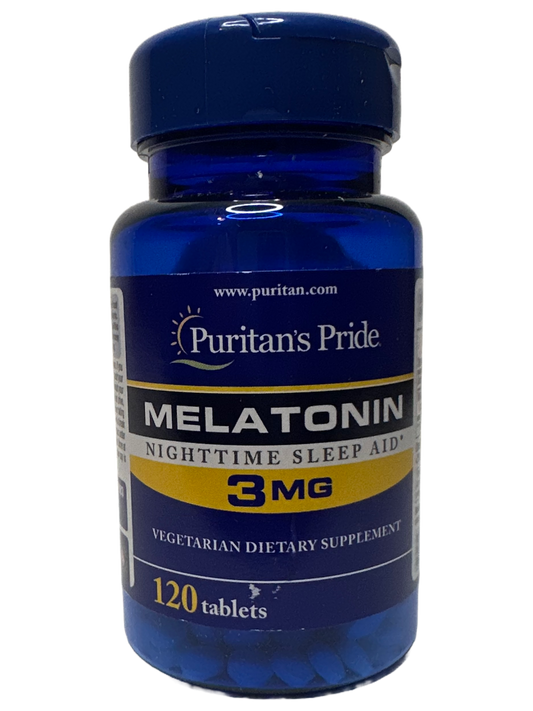 Melatonin 3mg Puritan's Pride - 120 Tabs