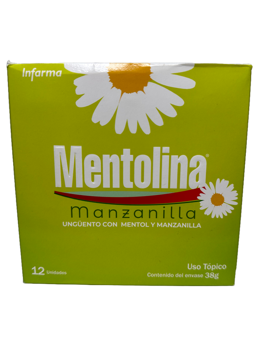 Mentolina Manzanilla - 12x38g