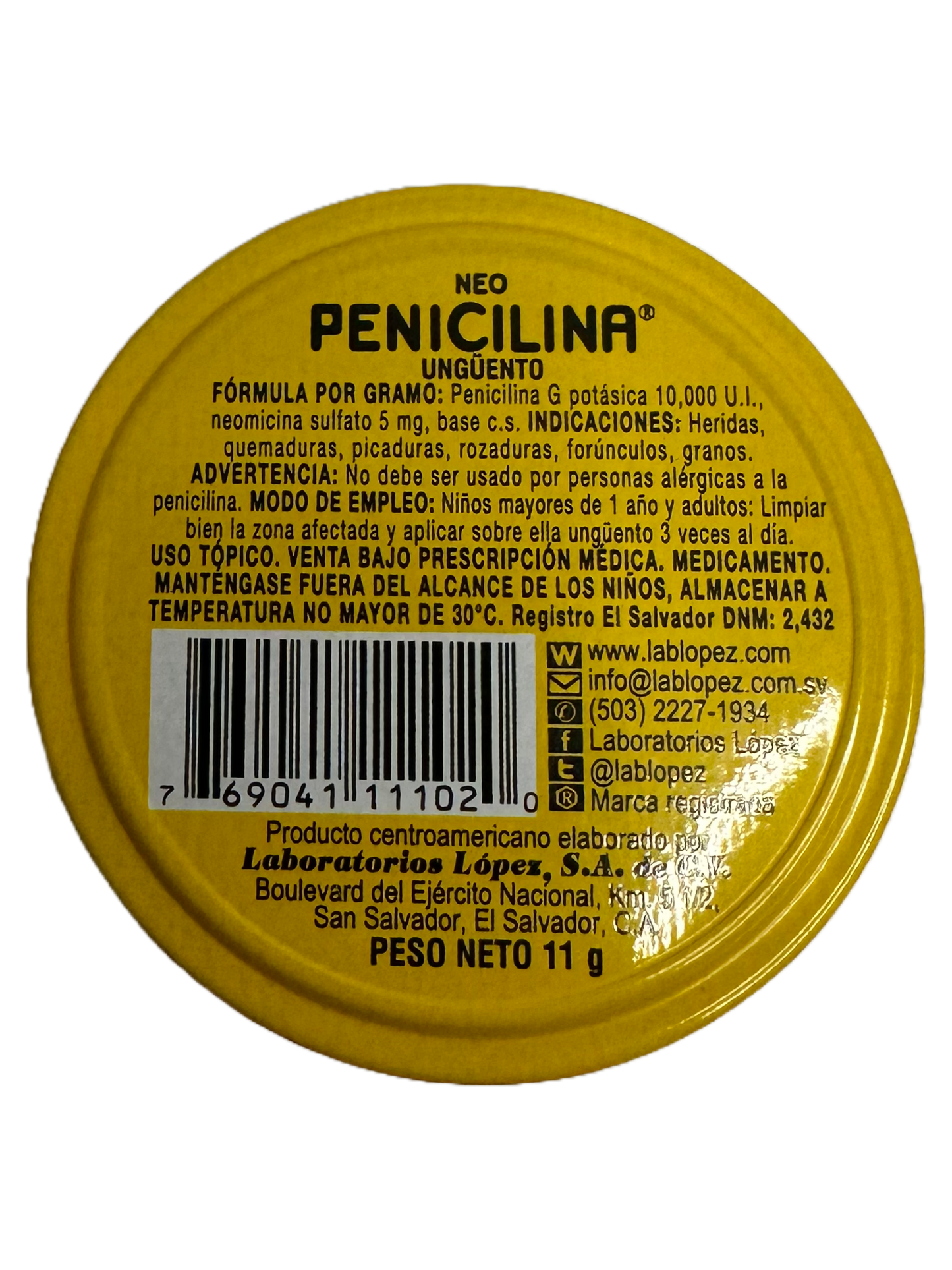 Neo Penicilina Cream - 11g