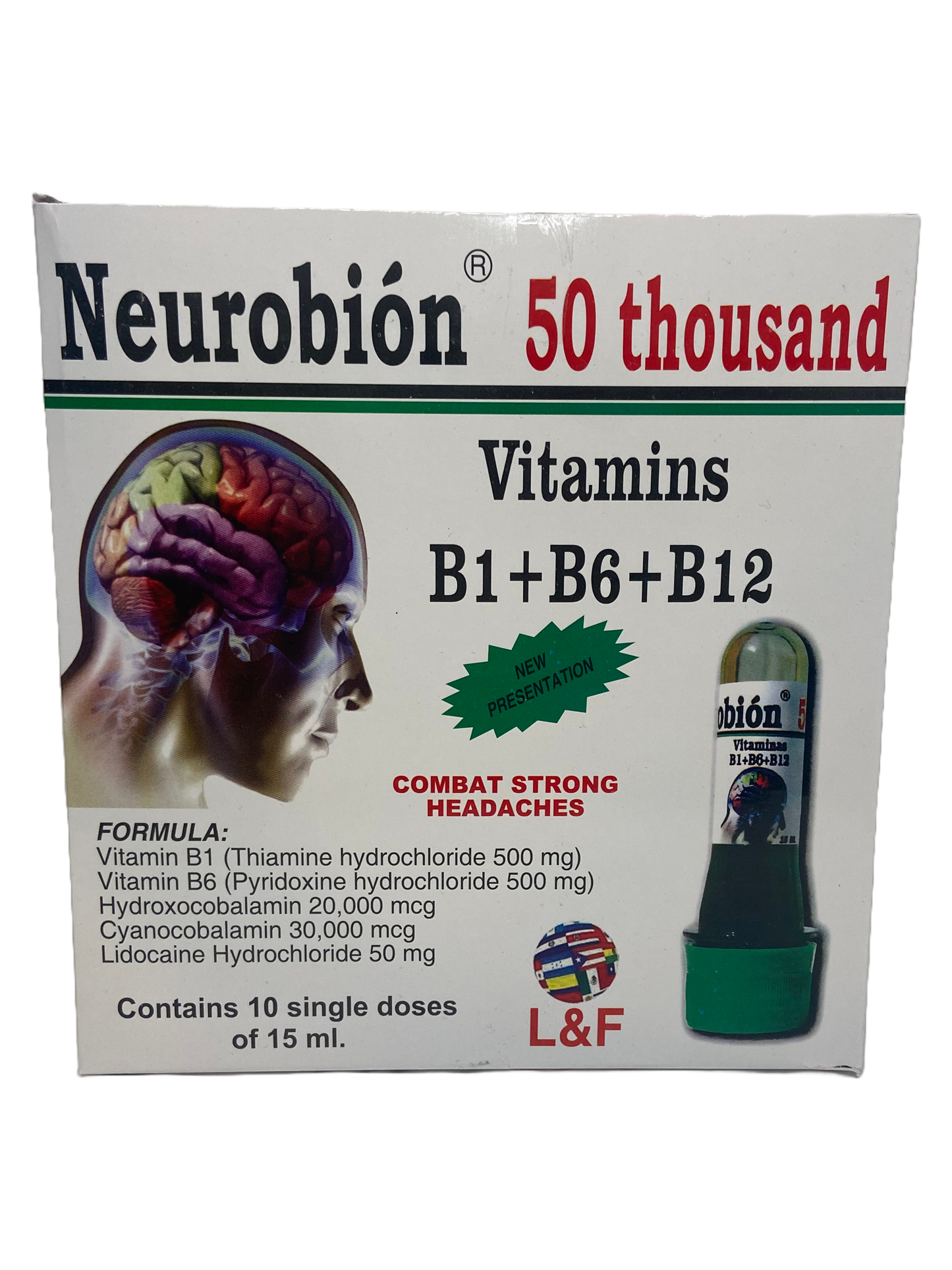 Neurobion 50 Mil - 10x15mL Viales Bebibles