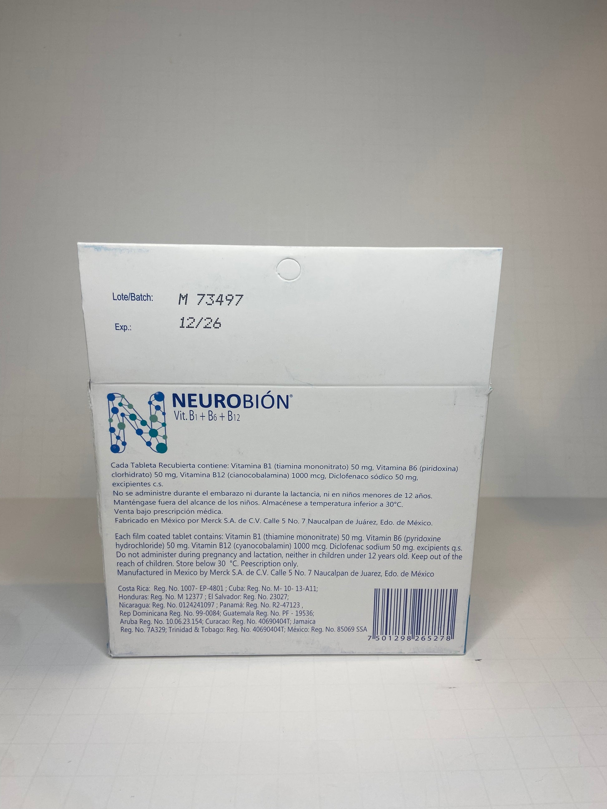 Neurobion 120 Tabs Latin Beauty Product Llc