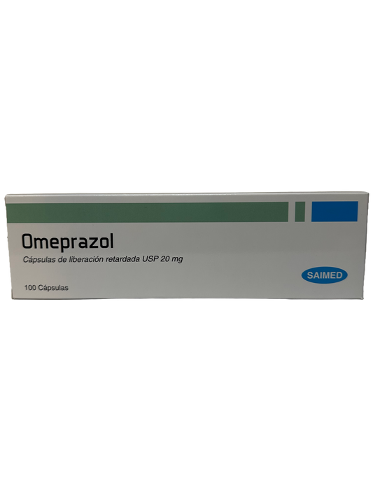 Omeprazol - 100 Caps