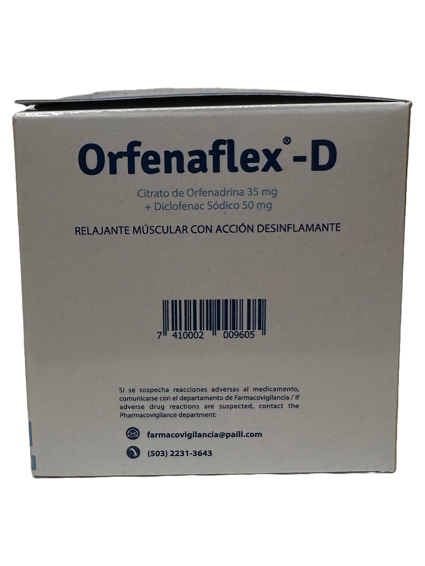 Orfenaflex-D - 100 Caps