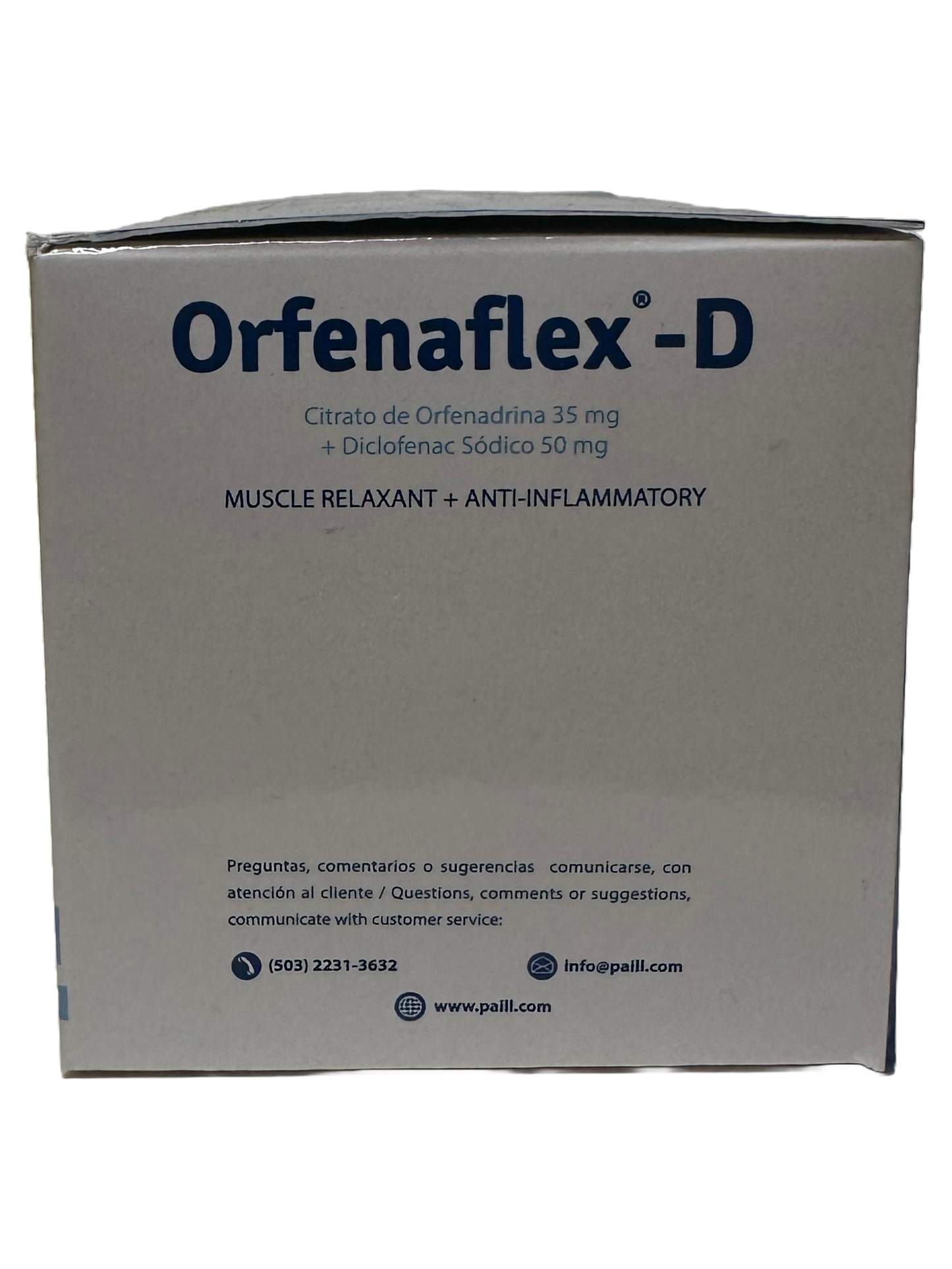 Orfenaflex-D - 100 Caps