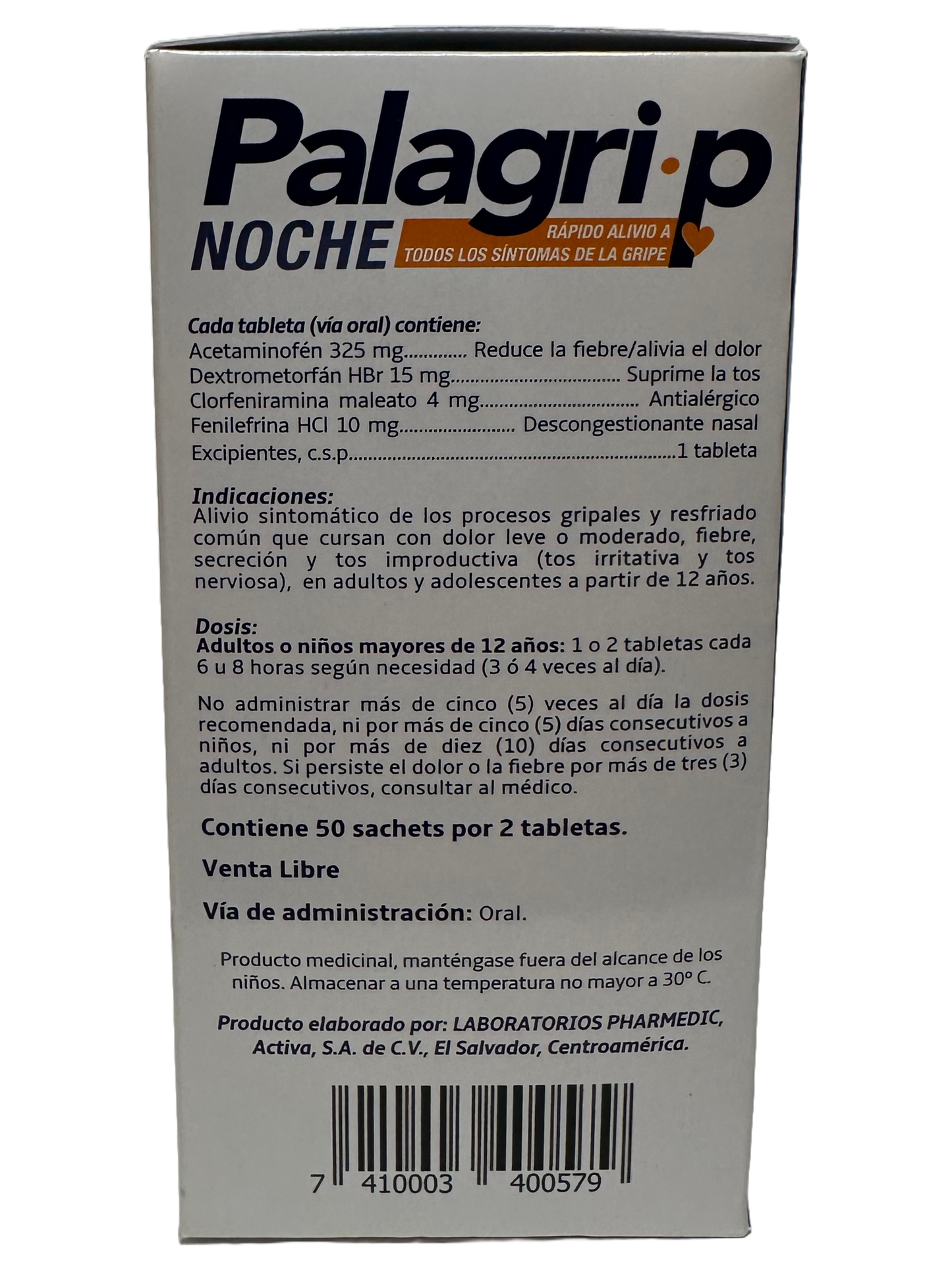 Palagrip Noche - 100 Tabs