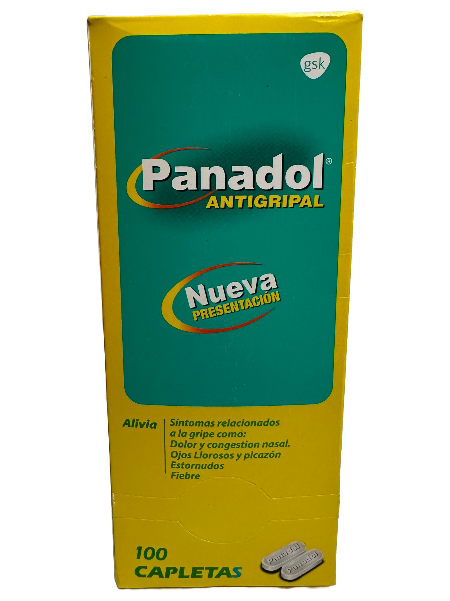 Panadol Antigripal - 100 Caps