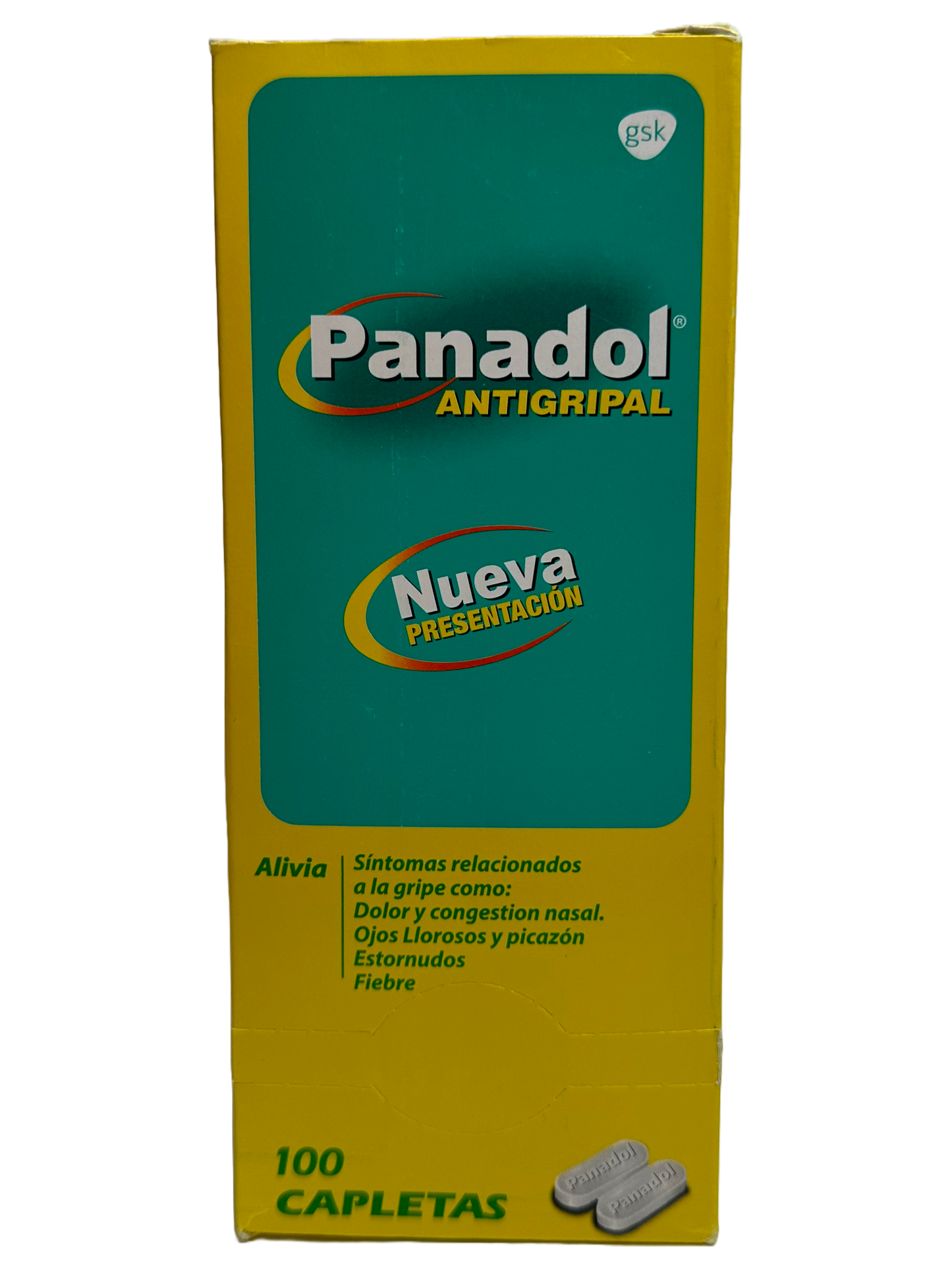 Panadol Antigripal - 100 Caps