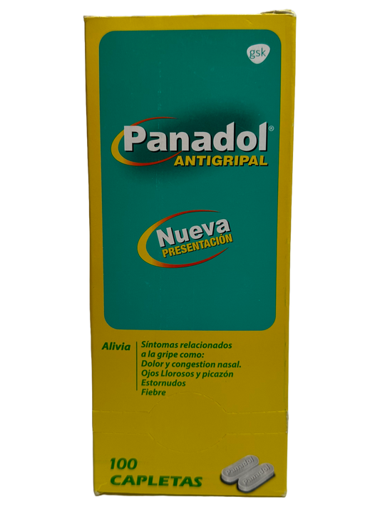 Panadol Antigripal - 100 Caps