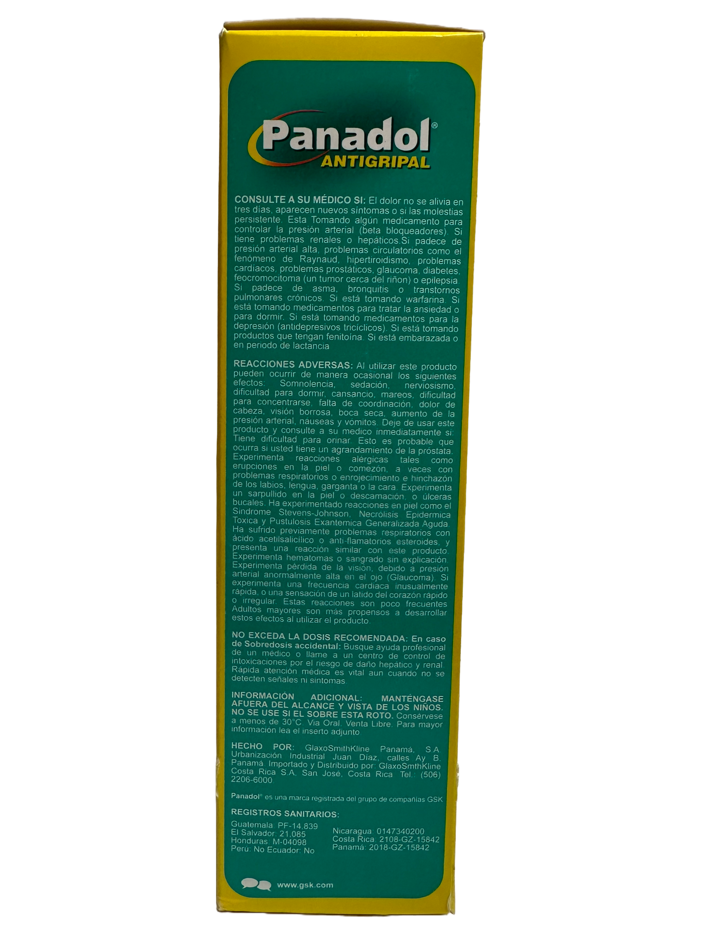 Panadol Antigripal - 100 Caps