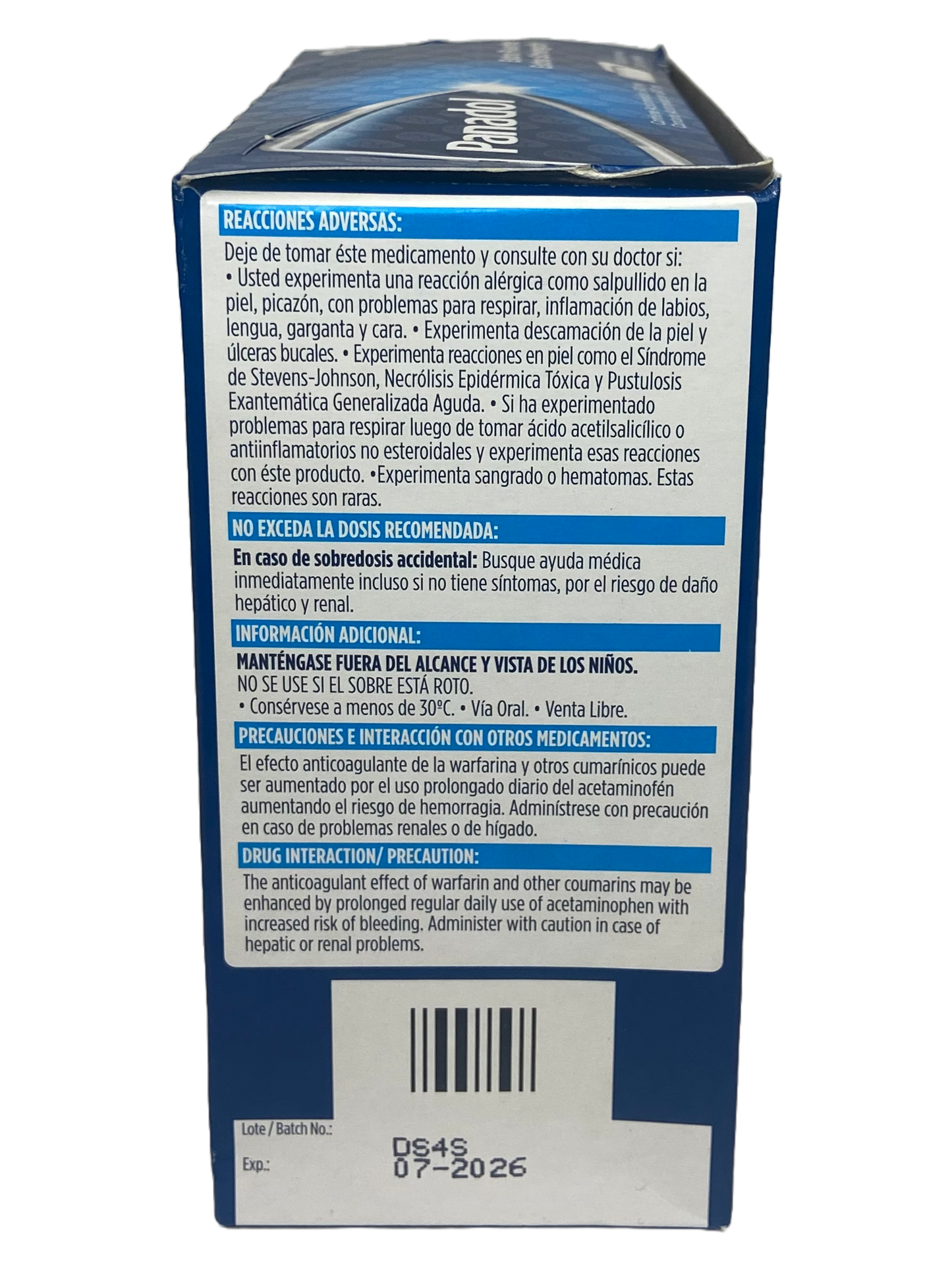 Panadol Extra Strength - 100 Tabs