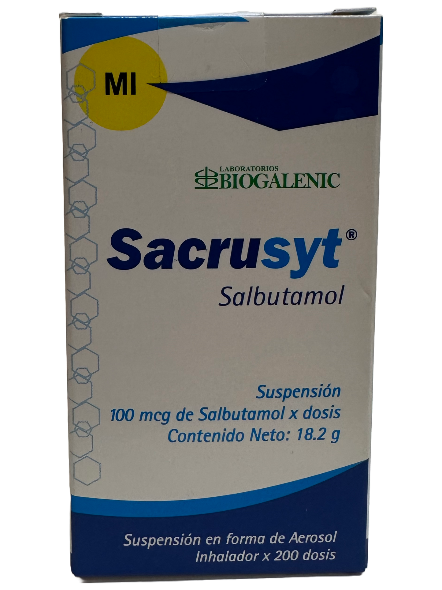 Sacrusyt Salbutamol - 18.2g