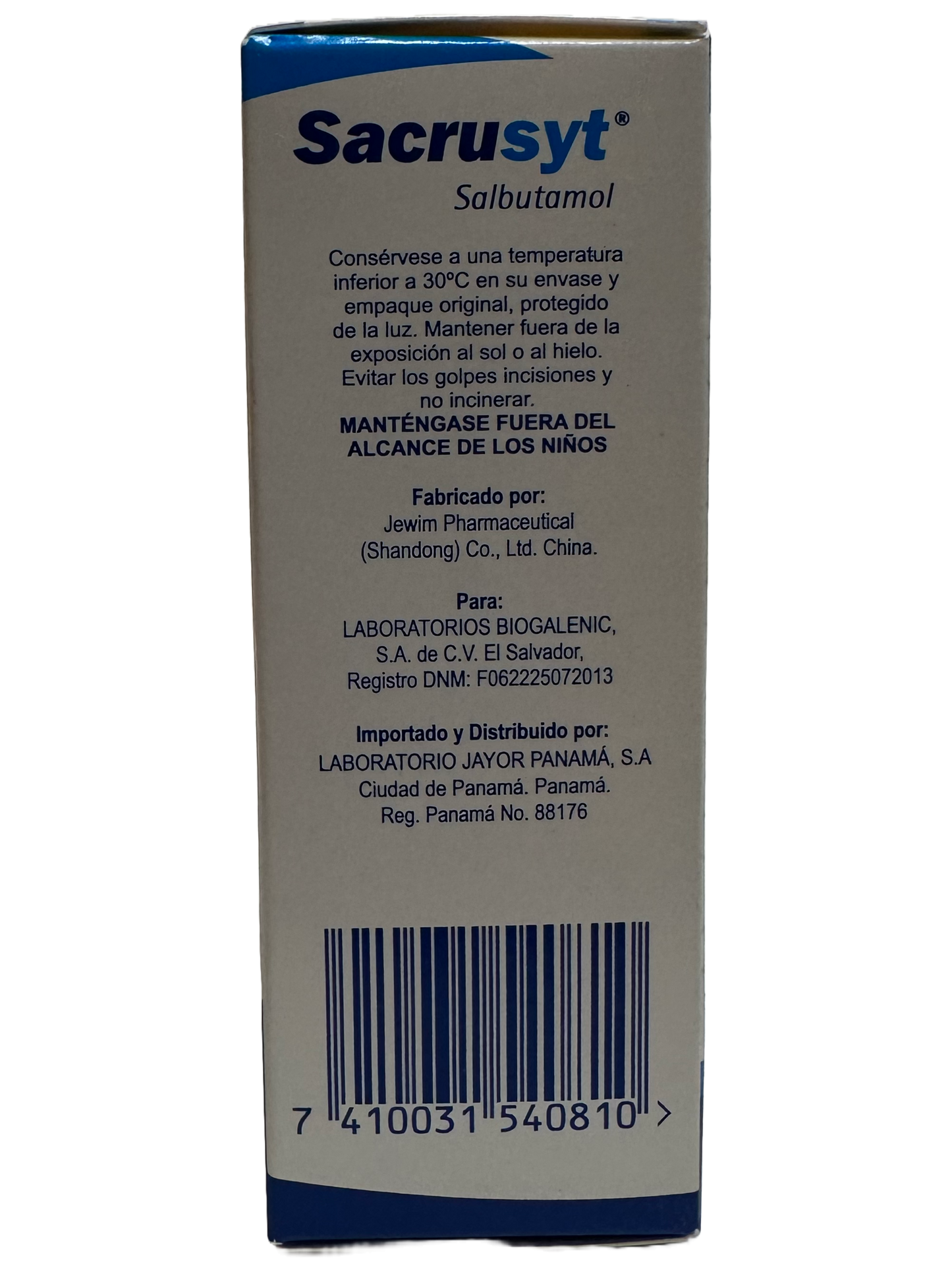 Sacrusyt Salbutamol - 18.2g