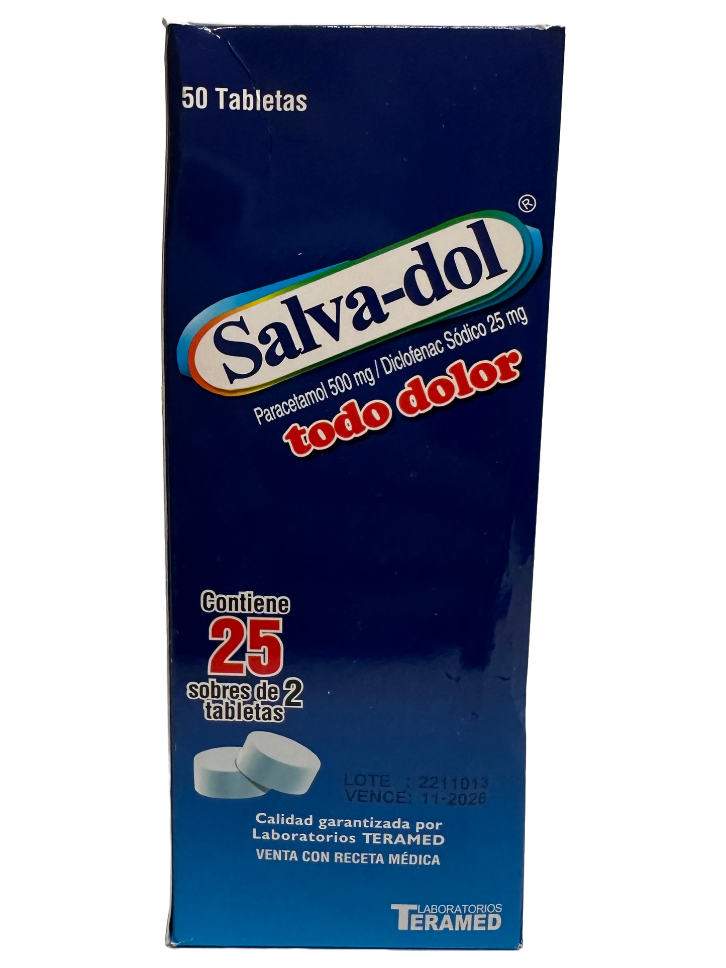 Salva-Dol Todo Dolor - 50 Tabs