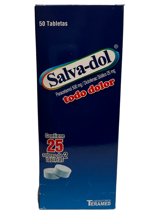 Salva-Dol Todo Dolor - 50 Tabs