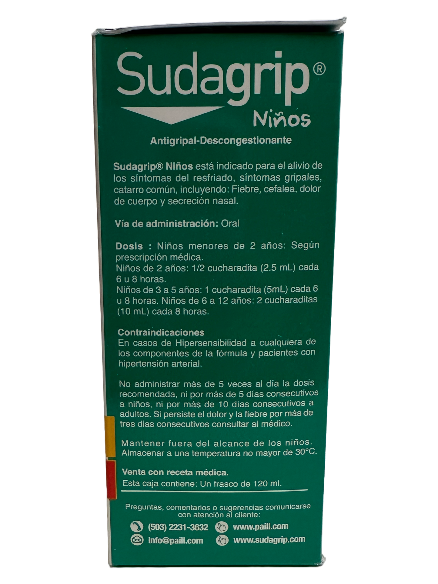 Sudagrip Ninos Jarabe/Syrup - 120mL