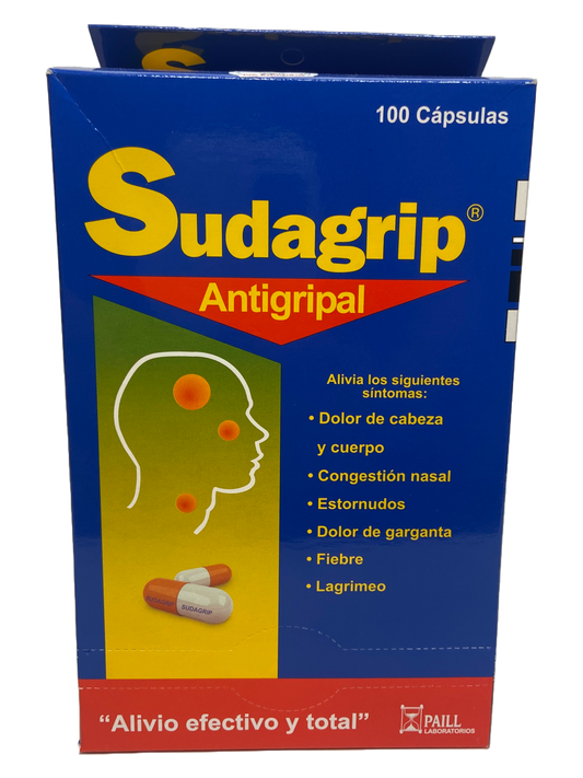 Sudagrip Antigripal Tabs - 100 Caps