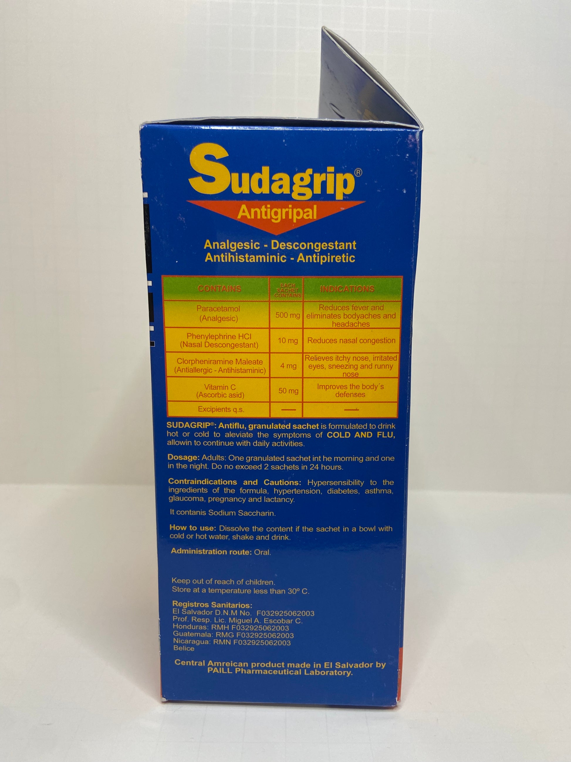 Sudagrip Antigripal Tea - 25 Packets – Latin Beauty Product LLC