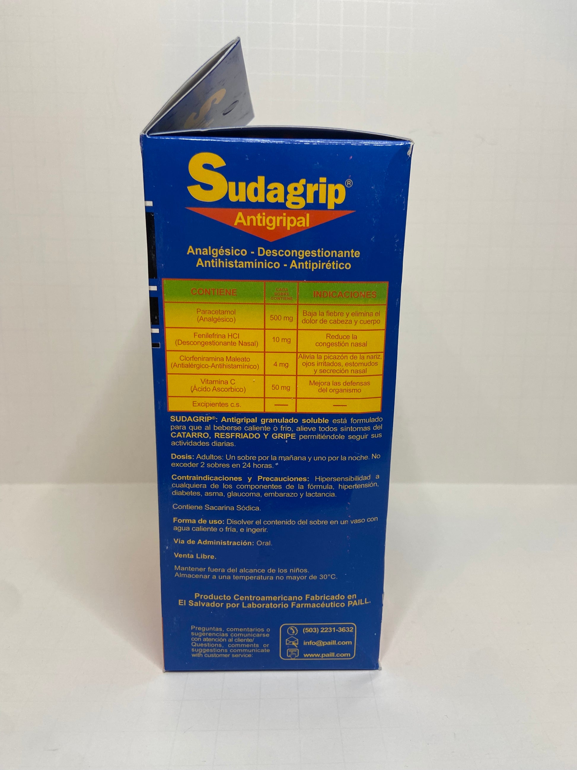 Sudagrip Antigripal Tea - 25 Packets – Latin Beauty Product LLC