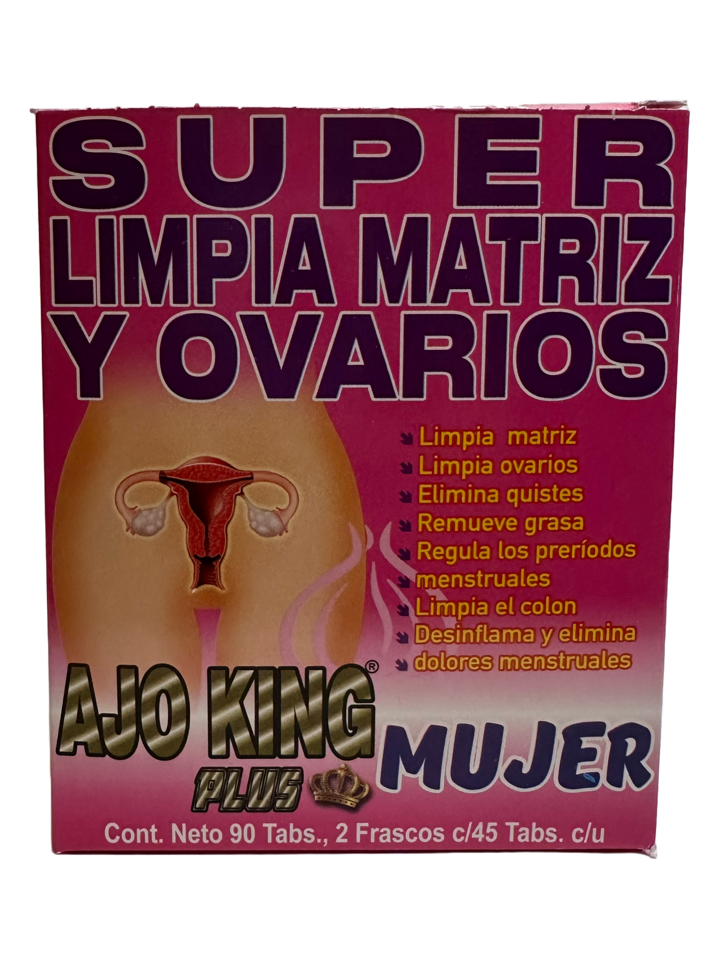 Super Limpia Matriz y Ovarios - 90 Tabs