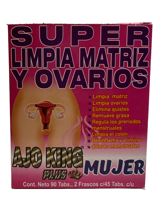 Super Limpia Matriz y Ovarios - 90 Tabs