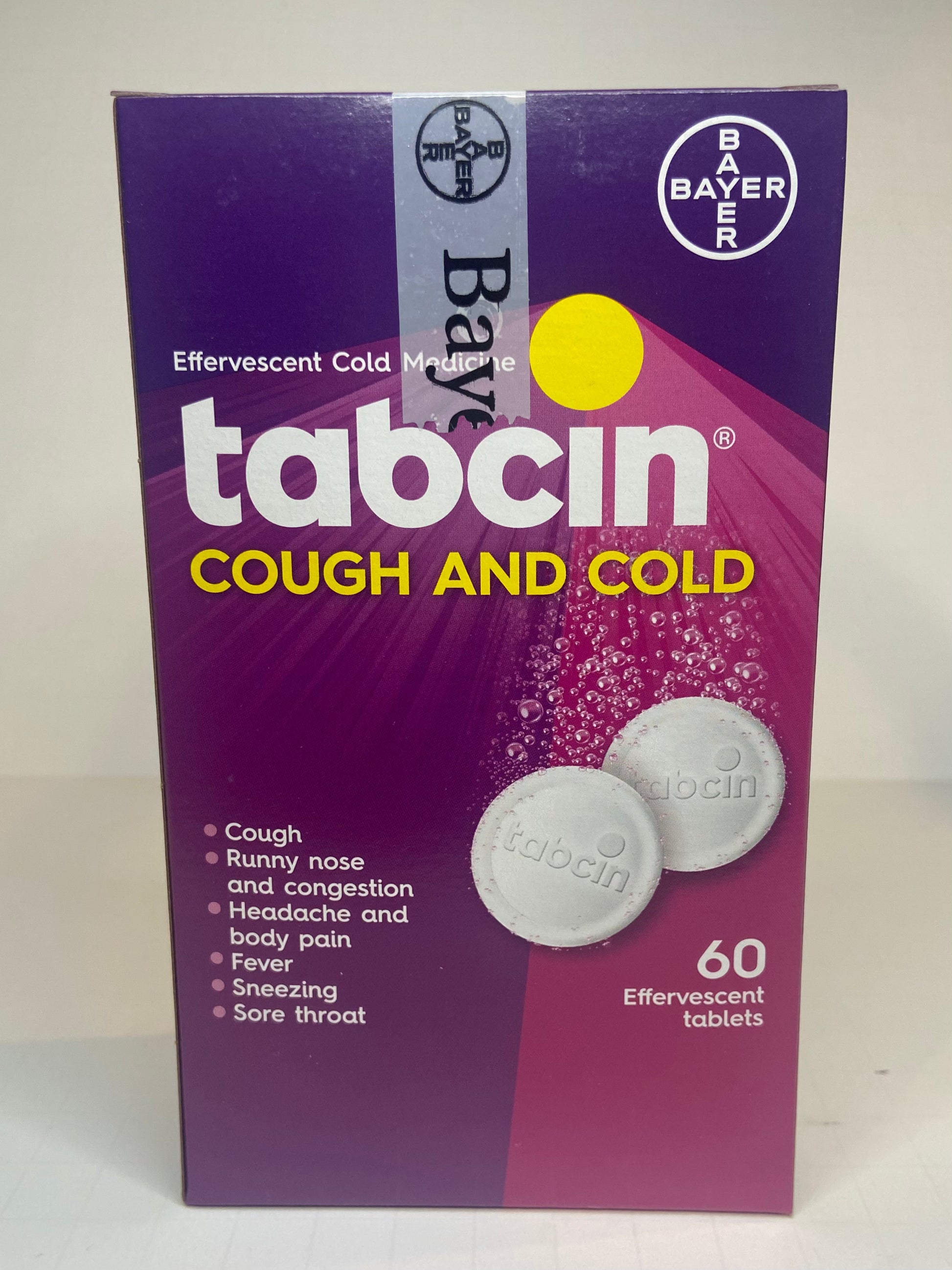Tabcin Cough and Cold - 60 Tabs – Latin Beauty Product LLC