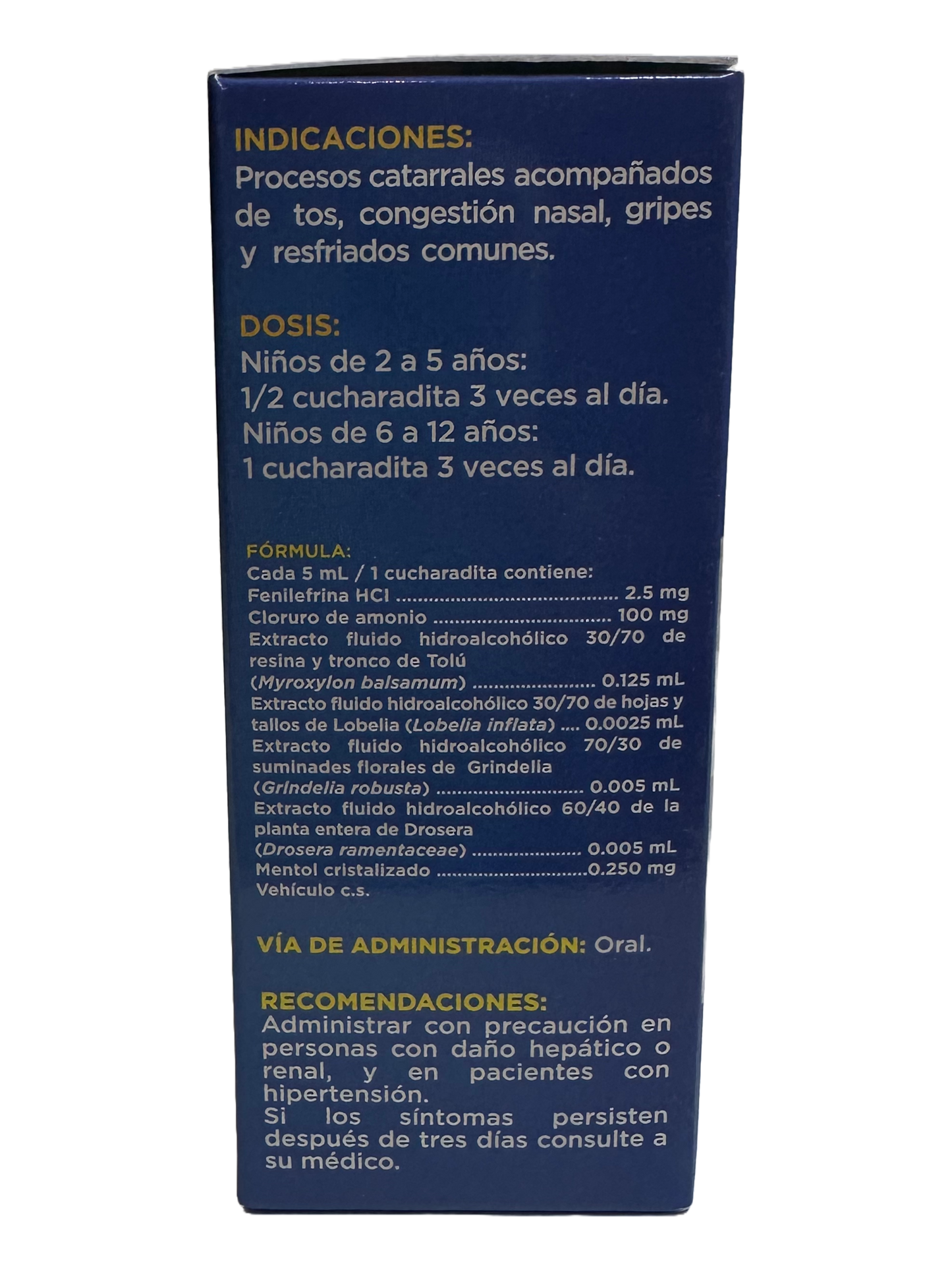 Tossil Infantil Jarabe/Syrup - 120mL