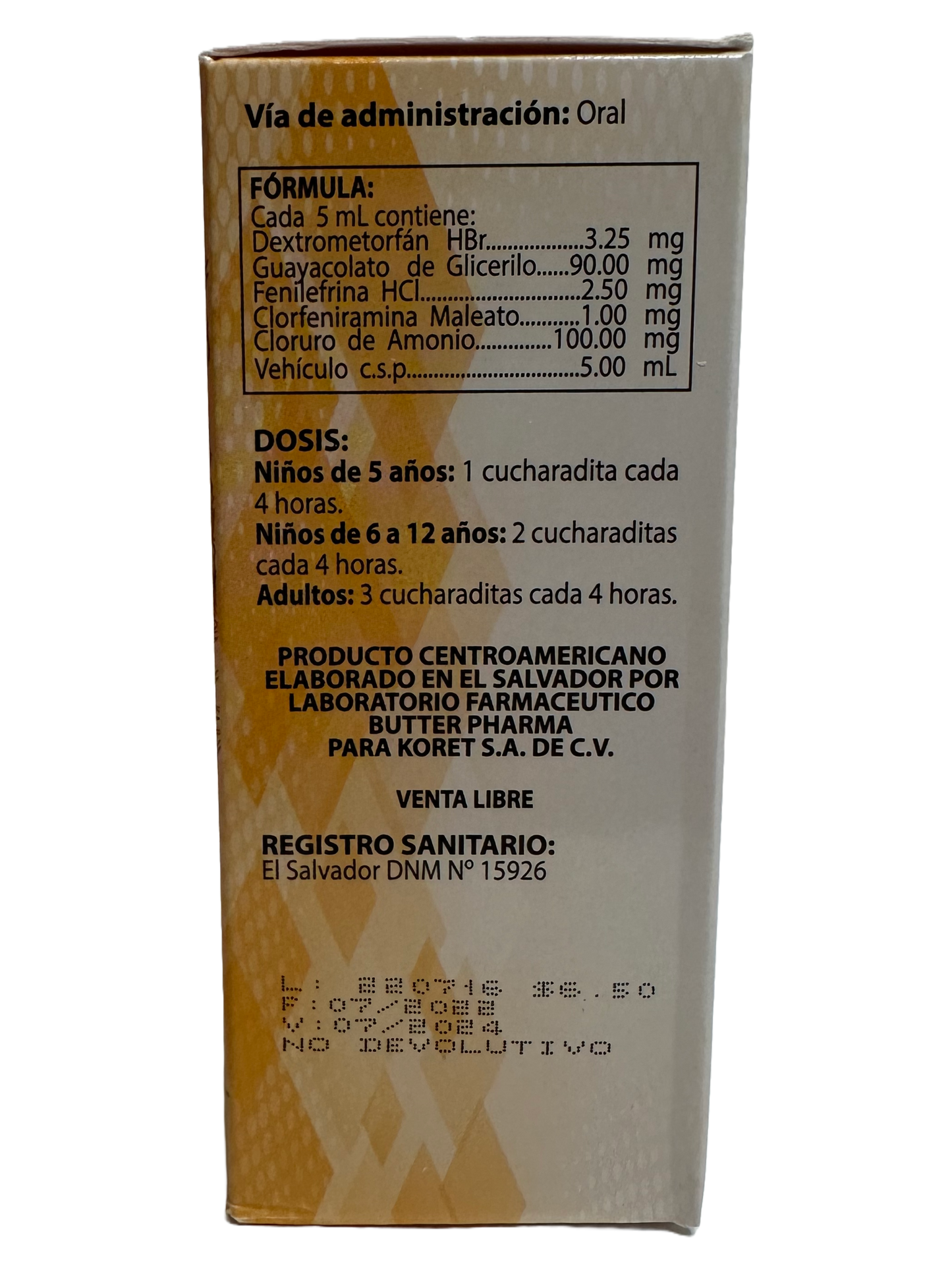 Tusolex Compuesto Jarabe/Syrup - 120mL