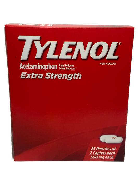 Tylenol Extra Strength - 50 Caps