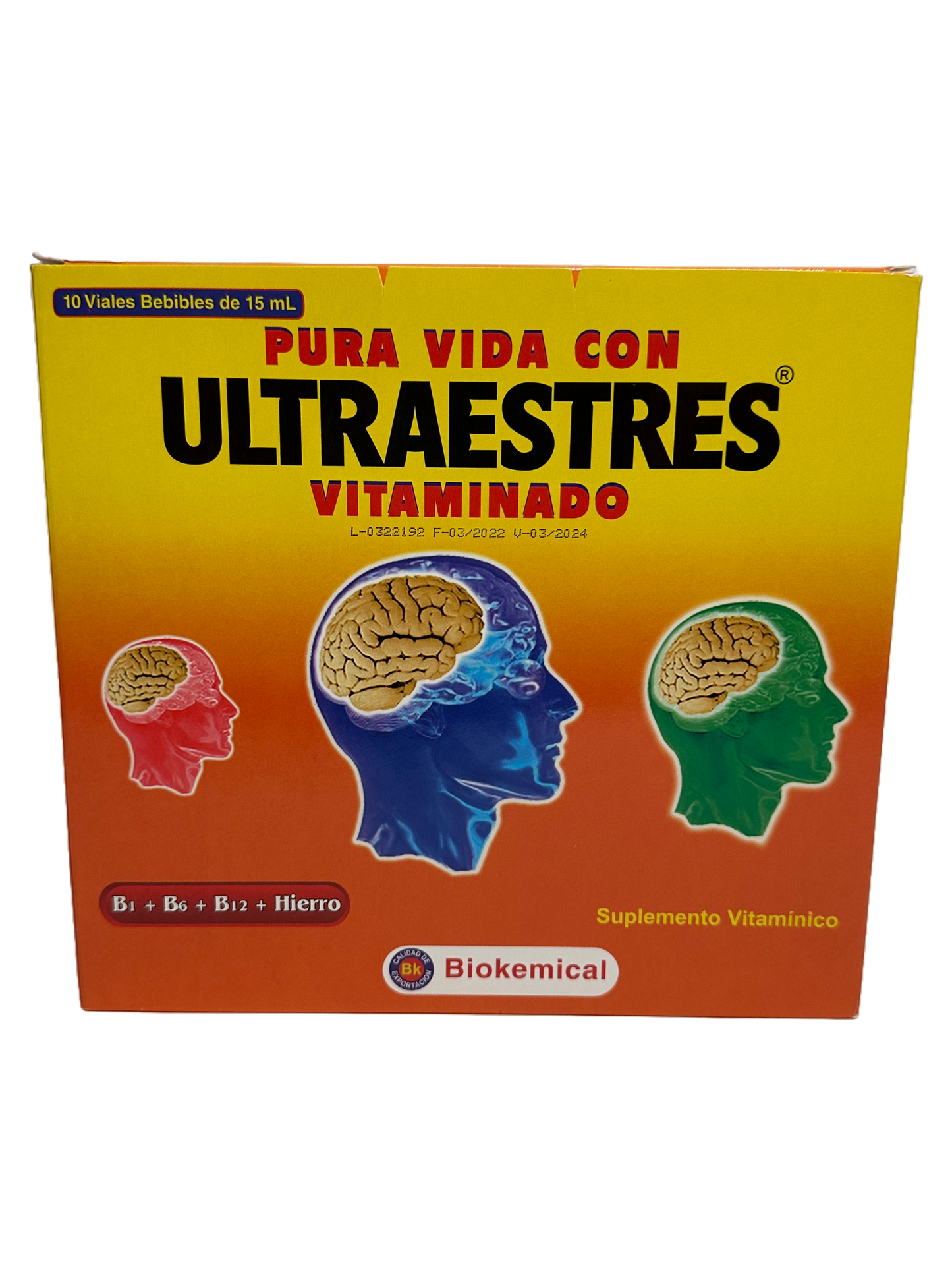 Ultraestres - 10x15mL Viales Bebibles