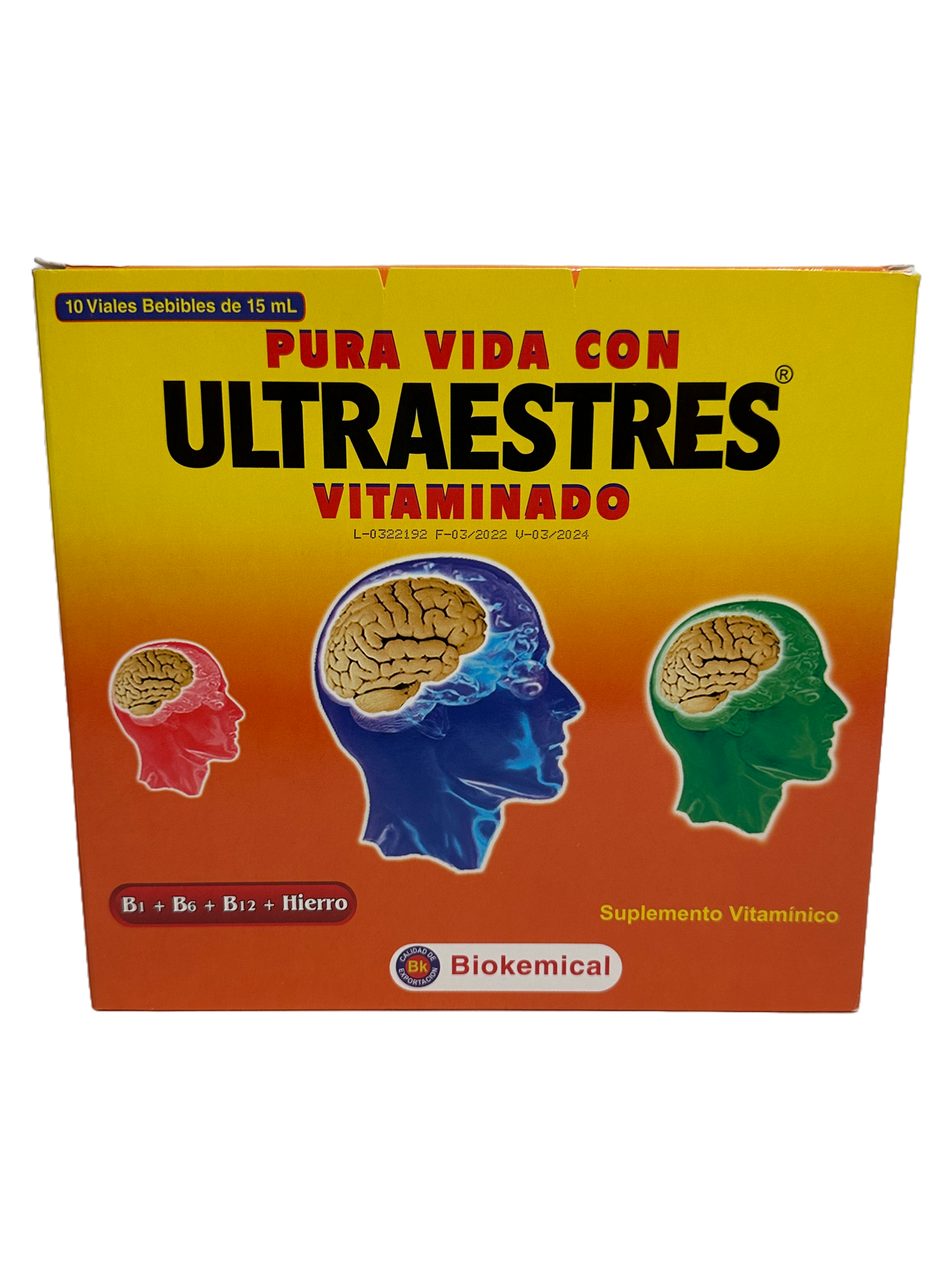 Ultraestres - 10x15mL Viales Bebibles