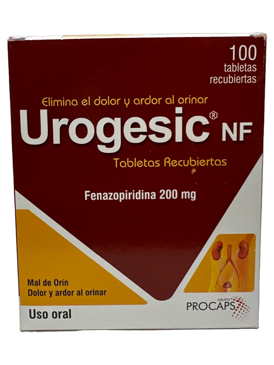 Urogesic NF - 100 Tabs