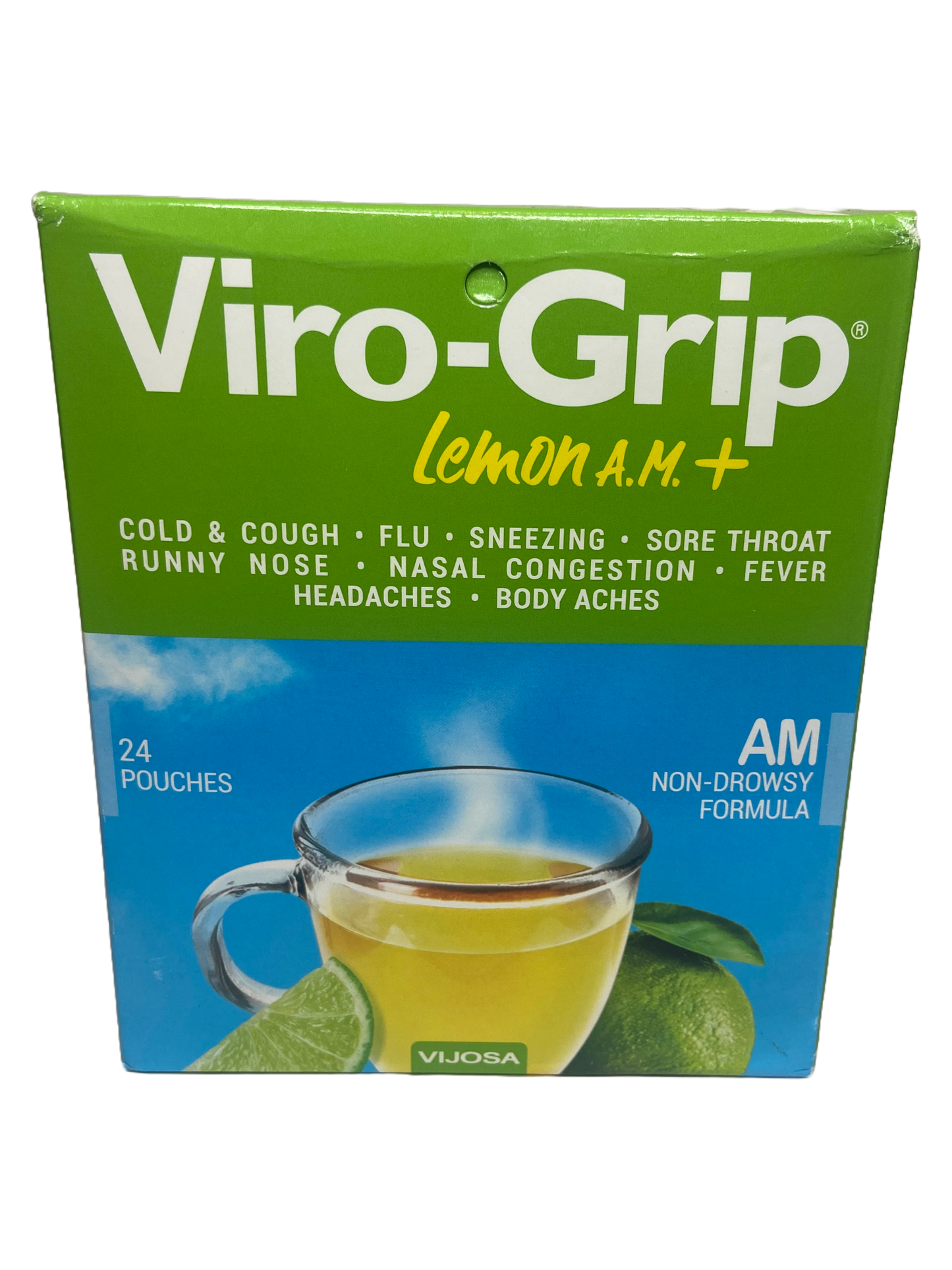 Viro Grip AM Tea - 24 Pouches