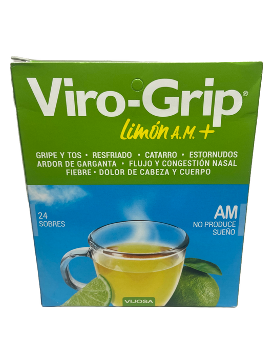 Viro Grip AM Tea - 24 Pouches