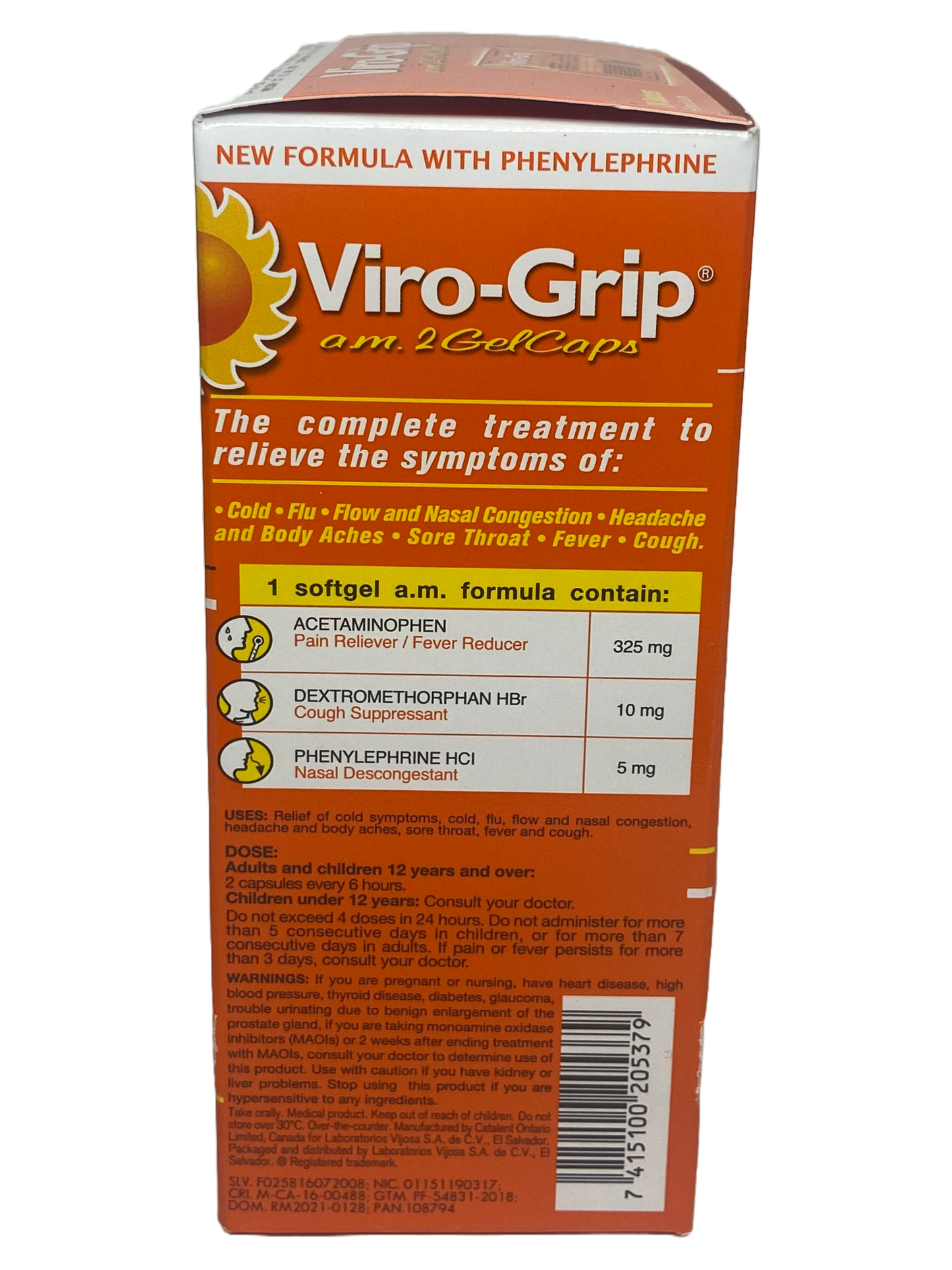 Viro Grip AM - 48 Gelcaps