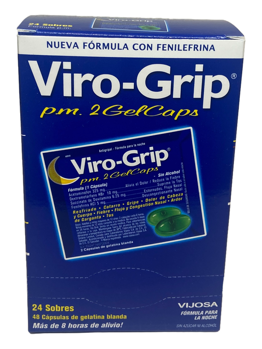 Viro Grip PM - 48 Gelcaps