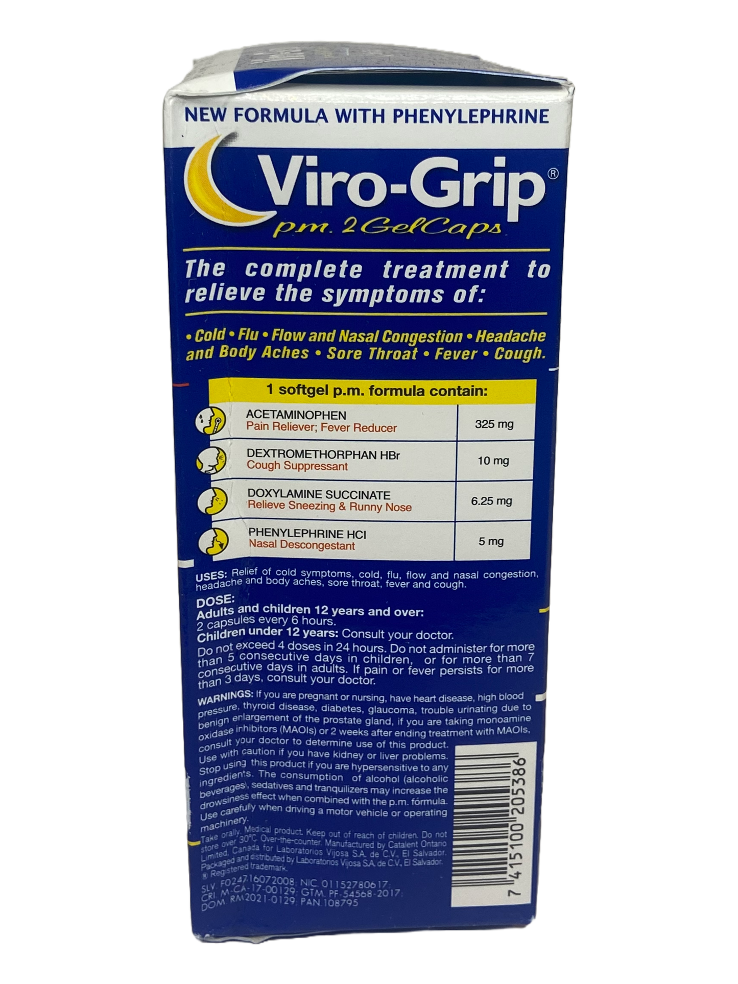 Viro Grip PM - 48 Gelcaps