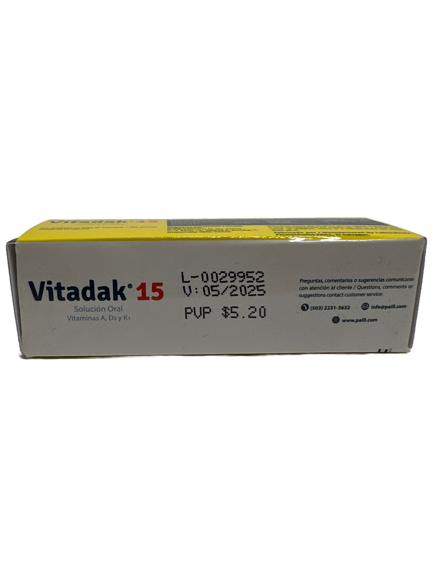 Vitadak 15 - 1x3mL