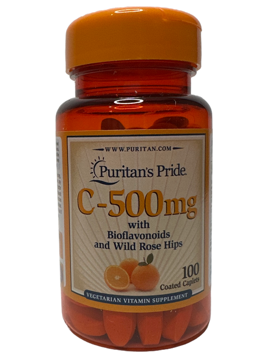 Vitamin C-500mg Puritan's Pride - 100 Caps